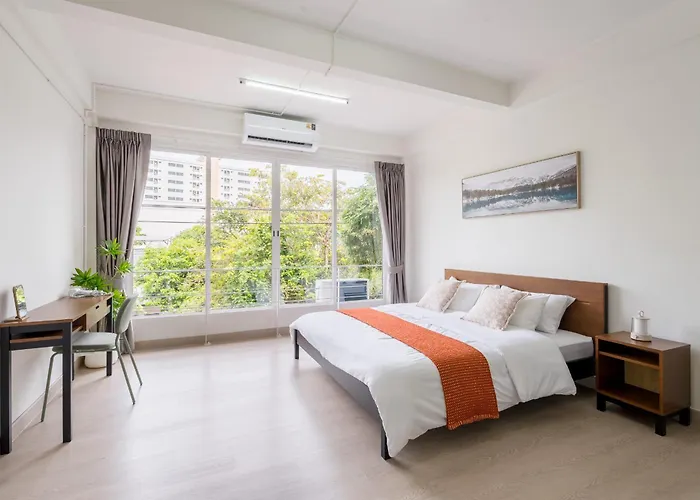 Homestay Glow House Sukhumvit 54, Spacious Modern Near Bts On Nut *