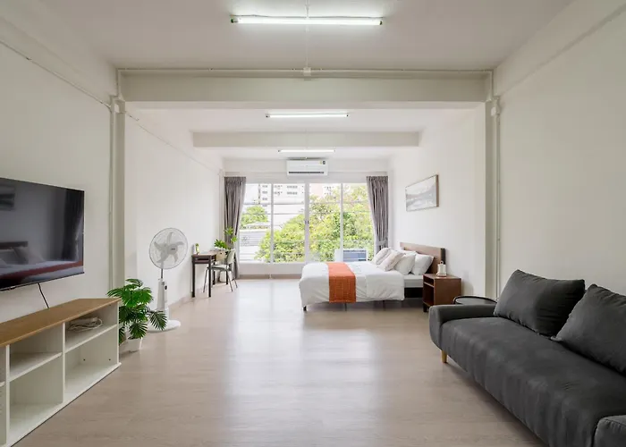 Homestay Glow House Sukhumvit 54, Spacious Modern Near Bts On Nut *